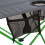 Highlander folding table 57 x 42 cm aluminium/polyester green/grey 3