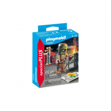 Playmobil Special Plus Welder with Equipment 70597 - Multicolor Figure with Table and Tools