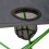 Highlander folding table 57 x 42 cm aluminium/polyester green/grey 2