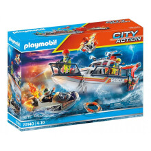 City Action - Rescue at sea: firefighting mission