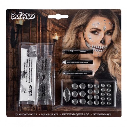 make-up set diamond skull nude 2