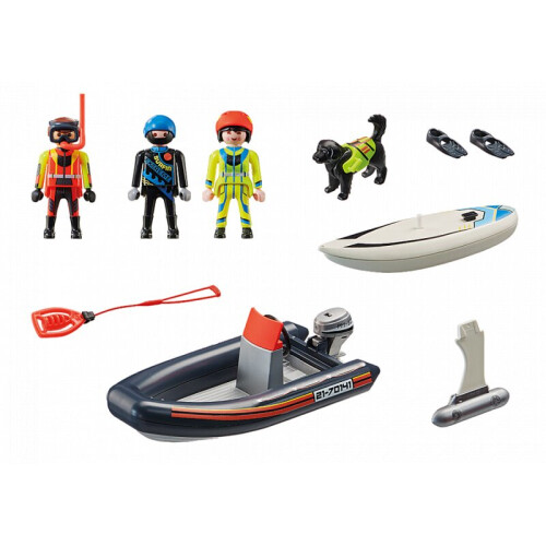 PLAYMOBIL Playmobil Waterredding met Hond 2