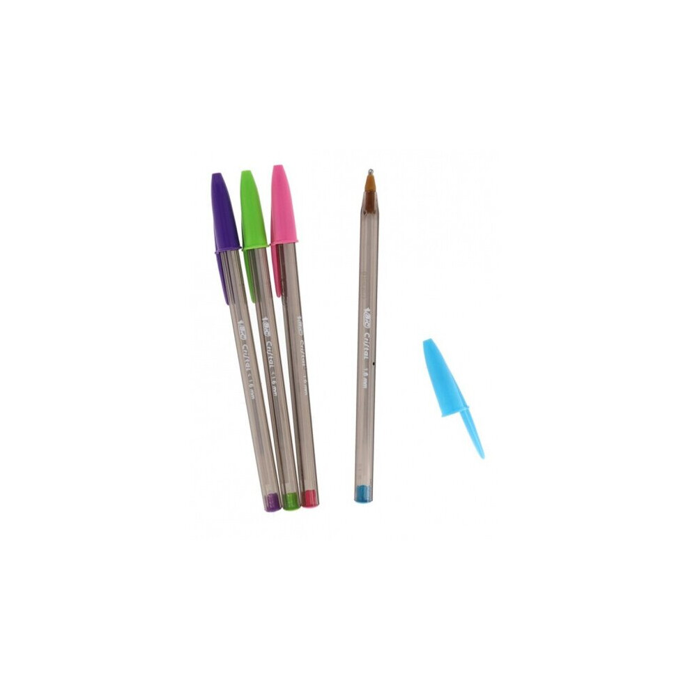 ballpoint Cristal Fun 15 cm 1,6 mm 4 pcs