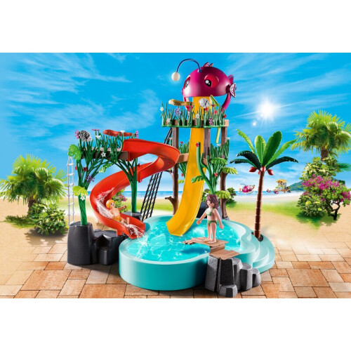 PLAYMOBIL Playmobil Water Park with Slides 1