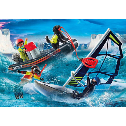 PLAYMOBIL Playmobil Waterredding met Hond 1