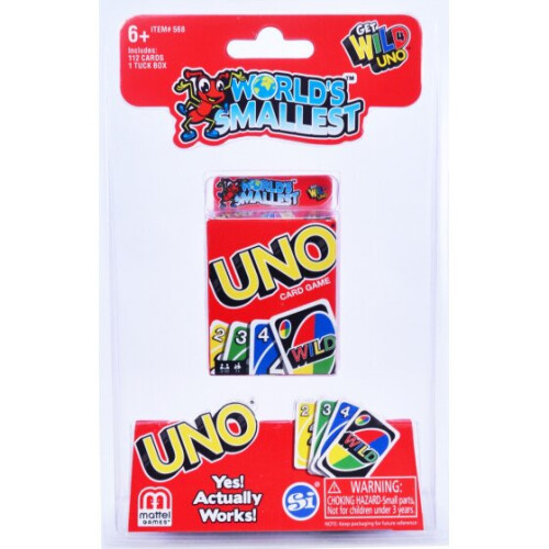 travel game Uno paper 110 pcs 2