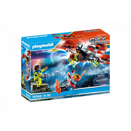 PLAYMOBIL Playmobil Duikredder met Drone