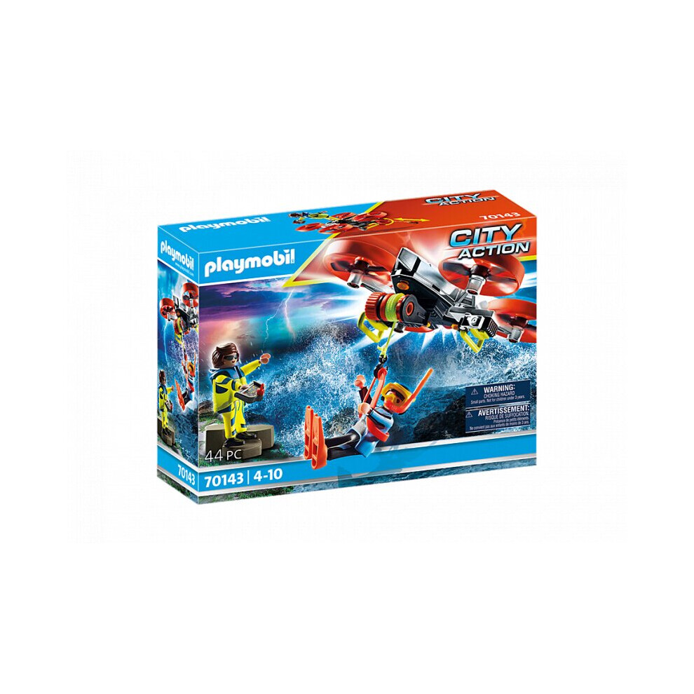 Playmobil City Action - Redding Op Zee: Rescue Drone (70143)