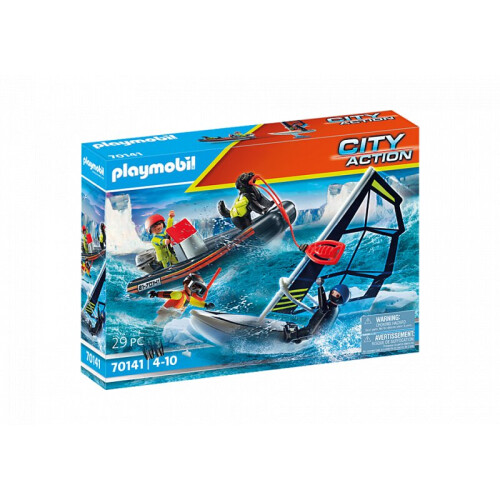PLAYMOBIL Playmobil Waterredding met Hond