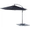 parasol hanging 300 cm black 1