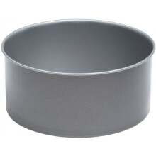 cake tin Baker & Salt 18 x 9 cm carbon steel silver