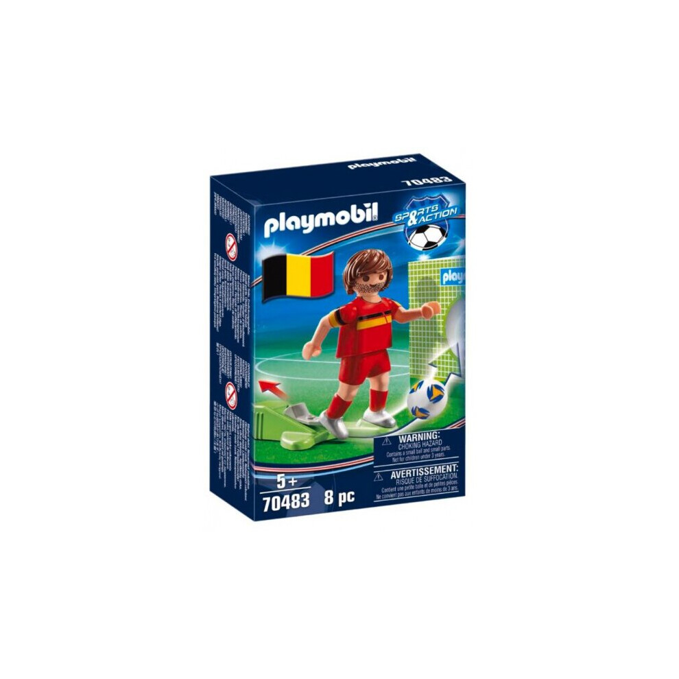 Playmobil Soccer Player Belgium Junior 8-Piece