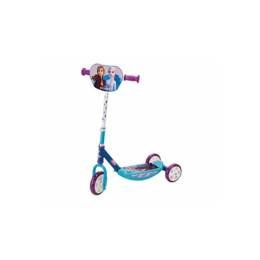 kinderstep Disney Frozen junior 3-wheel aluminium blue/purple