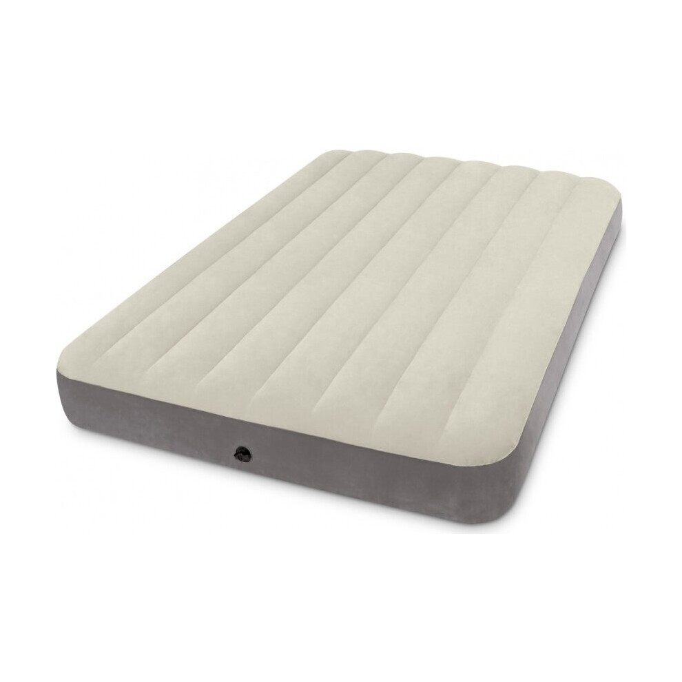 Intex Air Mattress Full Deluxe 191 X 137 X 25 Cm Beige