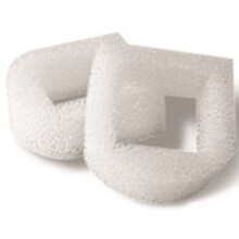 replacement foam filter drinking fountain 7,5 cm white 2 pieces