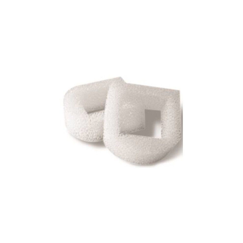 replacement foam filter drinking fountain 7,5 cm white 2 pieces