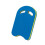 swimming board Kickjunior 47.5 x 31 cm blue/yellow 1