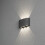 wall lamp led Chieri 7.2W 230V aluminium 19 cm anthracite 2