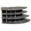 slate Hotel Corner Left Triple Stone Grey 1