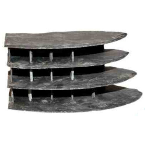 slate Hotel Corner Left Triple Stone Grey