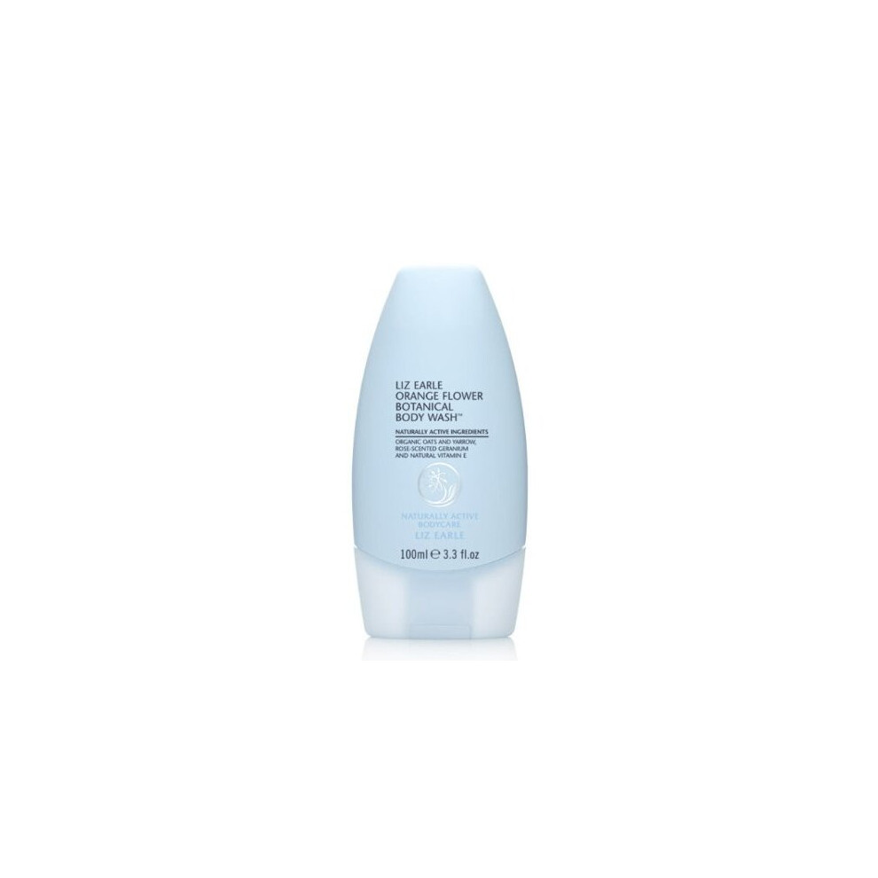 Orange Liz Earle Flower Botanical Body Wash 100Ml