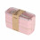 (Pink) 3 Layer Lunch Box Spoon Dinnerware Bento Box Food Storage Container Microwave UK 8