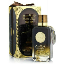 Perfume DIRHAM OUD 100 ml Unisex Eau de Parfum Arabic Oudh Oriental Perfume Woman Attar Halal Men Musk NOTES: Bergamot, White Musk, Rose, Am