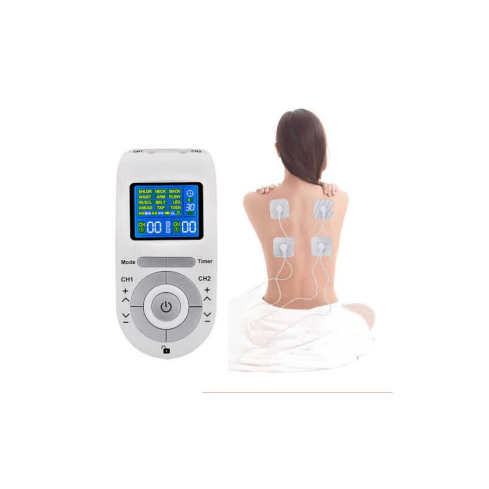 (12 Modes) Premium Tens Electric Muscle Stimulator Machine-image-OPC-P7YPVGG-NEW