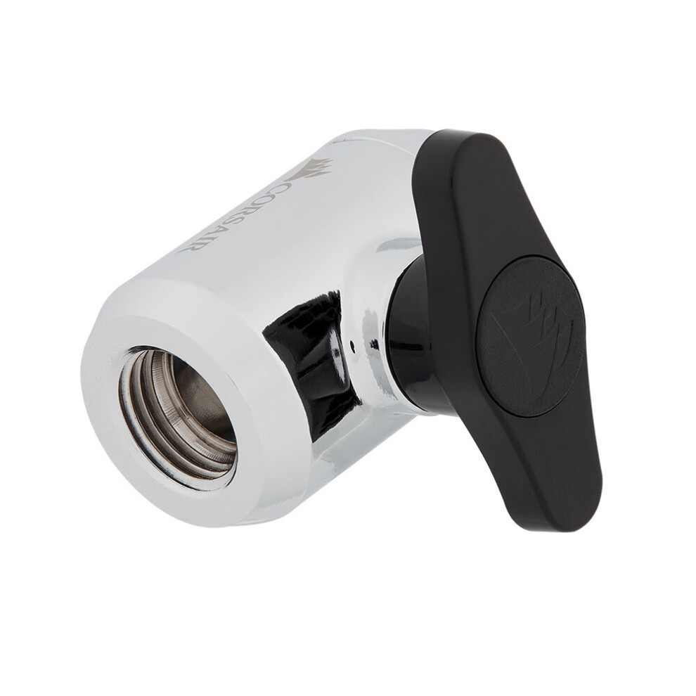 Corsair Hydro X Series XF Fill / Drain Valve - Chrome (CX-9055020-WW)