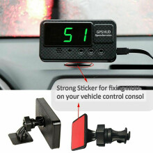 UK Car Bus Van Head-up Display HUD GPS Digital LED Speed Limit Warning For Car