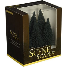 Bachmann Trains  SZENENBILDER  5""-6"" KIEFERN (6 pro Karton)  Mastab HO
