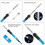60W Adjustable Temp Soldering Iron Kit Electronics Welding Solder 9