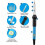 60W Adjustable Temp Soldering Iron Kit Electronics Welding Solder 8