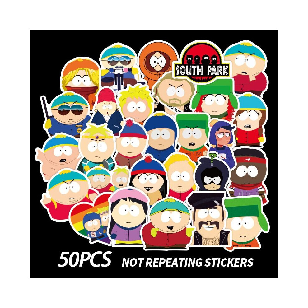 50pcs South Park Stickers Imposter Decal Waterproof