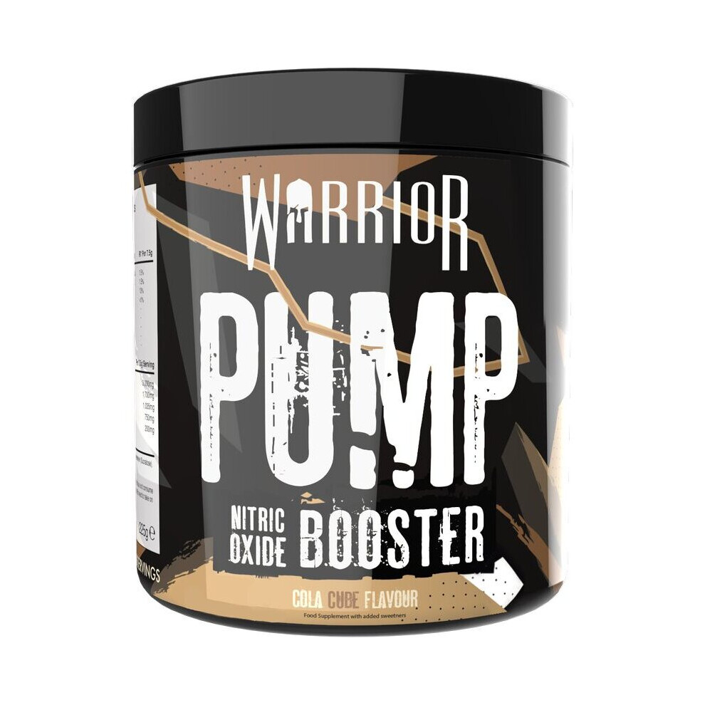 Warrior Pump, Cola Cube - 225 Grams