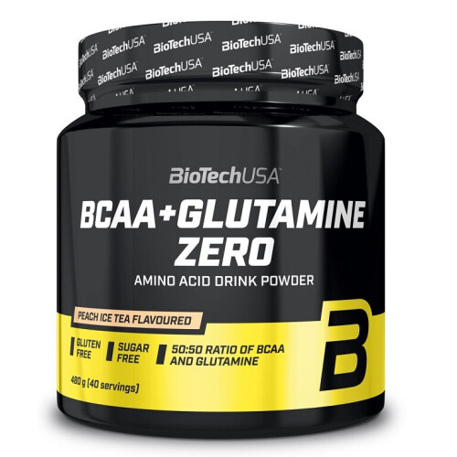 BCAA + Glutammina Zero, Arancione - 480 grammi