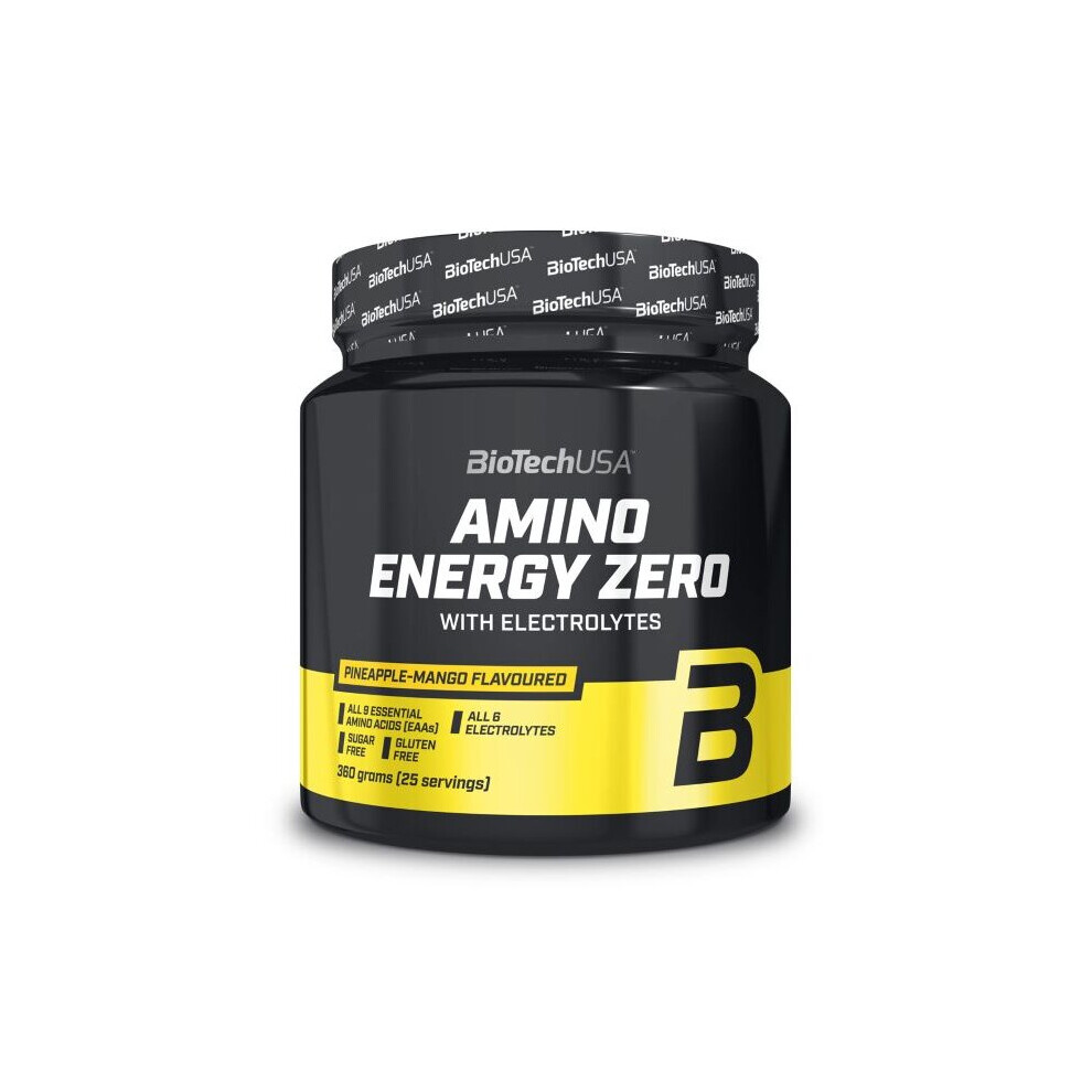 Biotechusa Amino Energy Zero With Electrolytes, Lime - 360 Grams