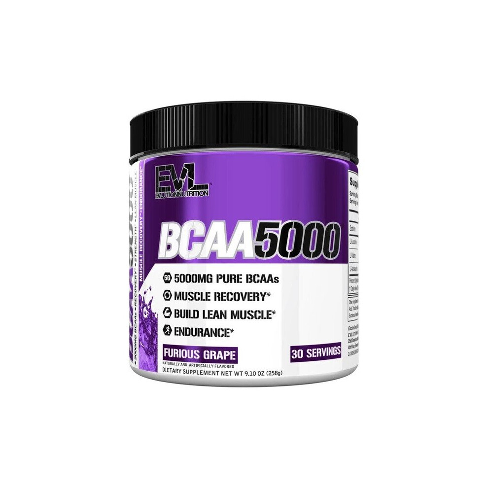 BCAA 5000, Furious Grape - 258 grams 