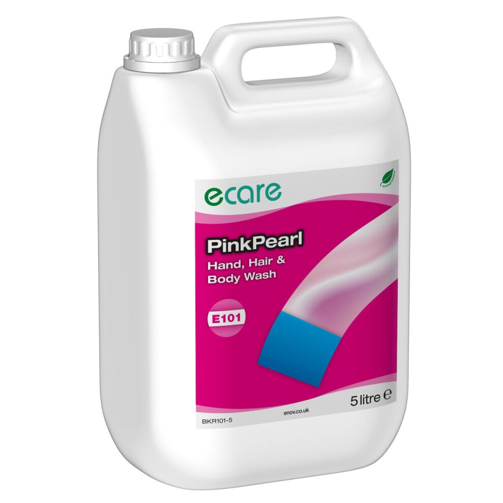 Enov E101 Pinkpearl Hand Hair And Body Wash ~ 2 X 5 Litre