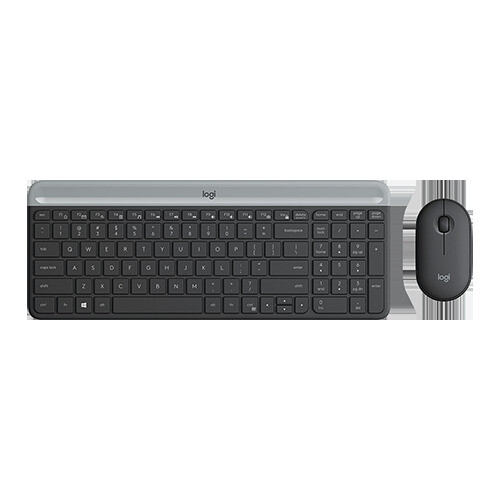 Logitech Logitech MK470 Slim Wireless Keyboard and Mouse Combo (Graphite) 1