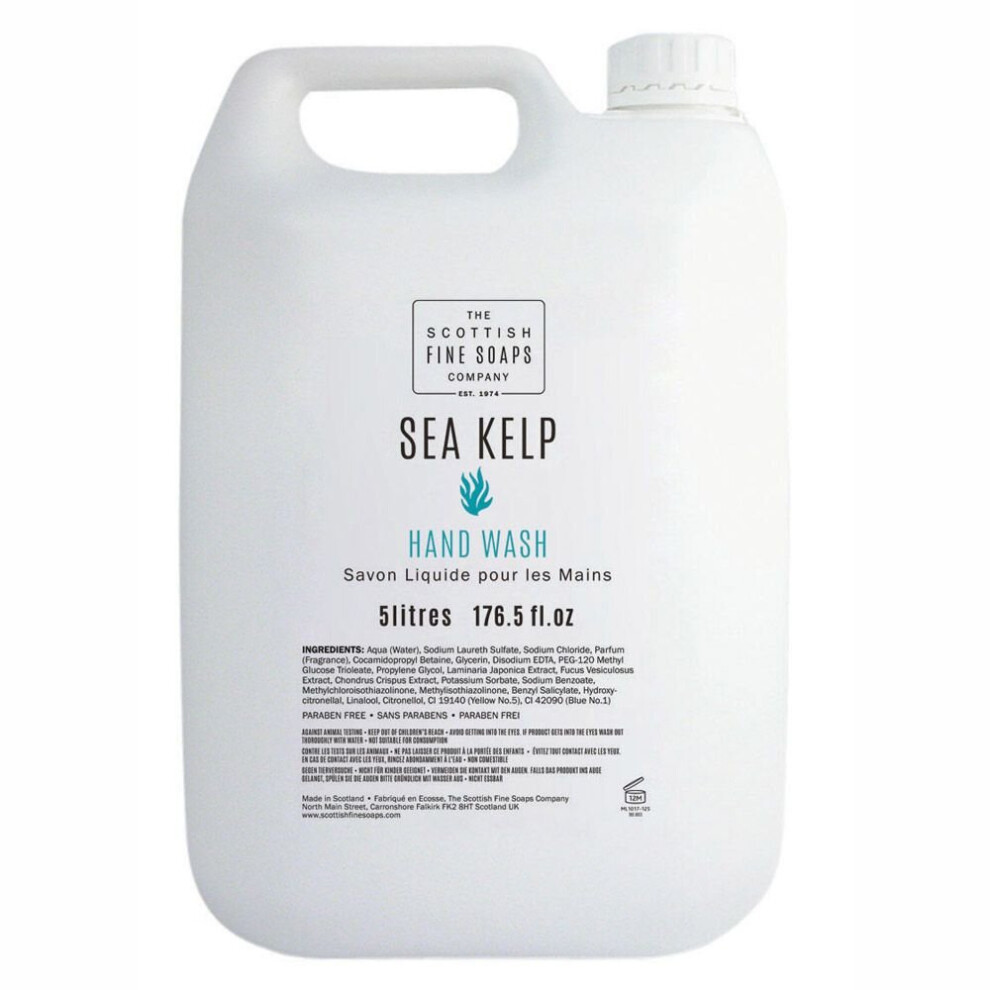 Scottish Fine Soaps Sea Kelp Hand Wash ~ 2 x 5 Litre