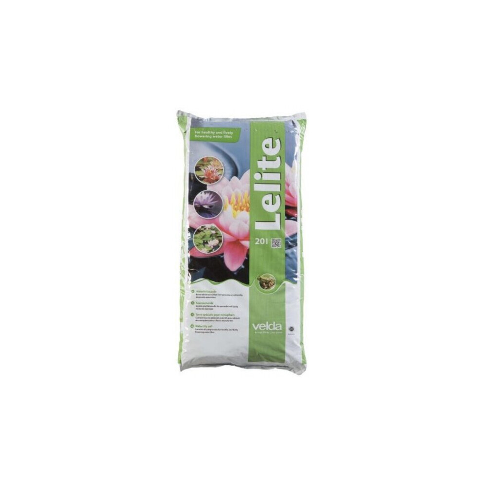 Velda Lelite Water Lily Soil Pond Compost 20L Bag Blue