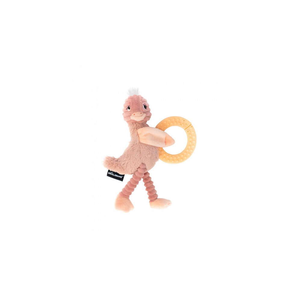 Teething Ring/Chewing Toy - Ostrich Les Deglingos