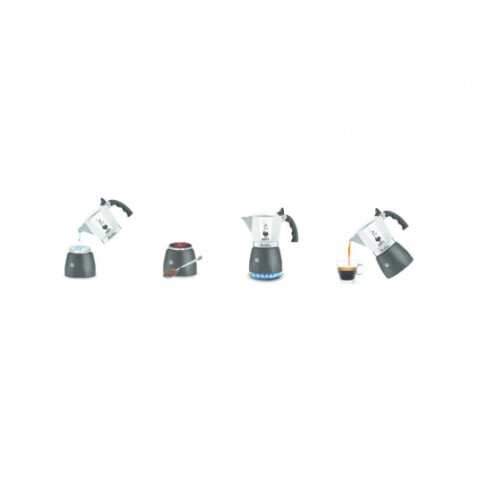 Bialetti percolator Brikka 190 ml 16 x 22 cm aluminium black 2