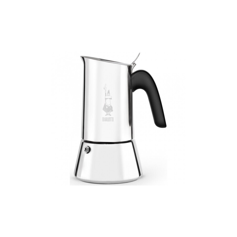 Bialetti Percolator New Venus Induction 280 Ml Stainless Steel Silver