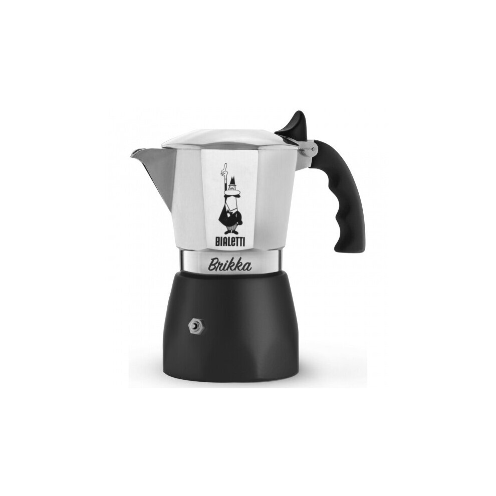 percolator Brikka 190 ml 16 x 22 cm aluminium black