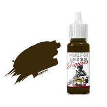 Mig Ammo Figure Paints F-553 Burnt Brown Red