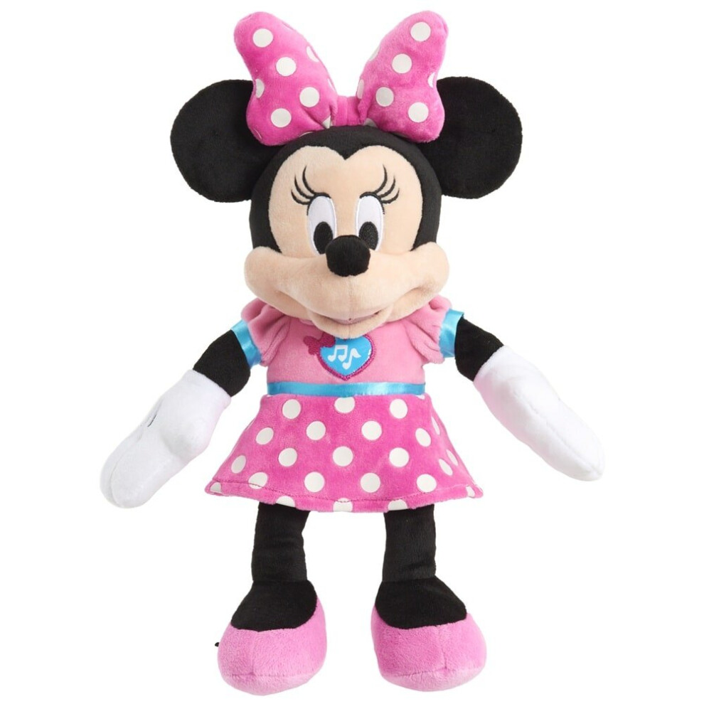 JP Mickey & Minnie Multicolour Minnie Mouse Singing Fun Plush