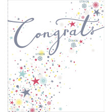Congrats Good Things Happen Congratulations Greeting Card Foiled Greetings Cards