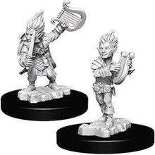 Pathfinder Deep Cuts Unpainted Miniatures: Wave 5: Gnome Male Bard - Board Game